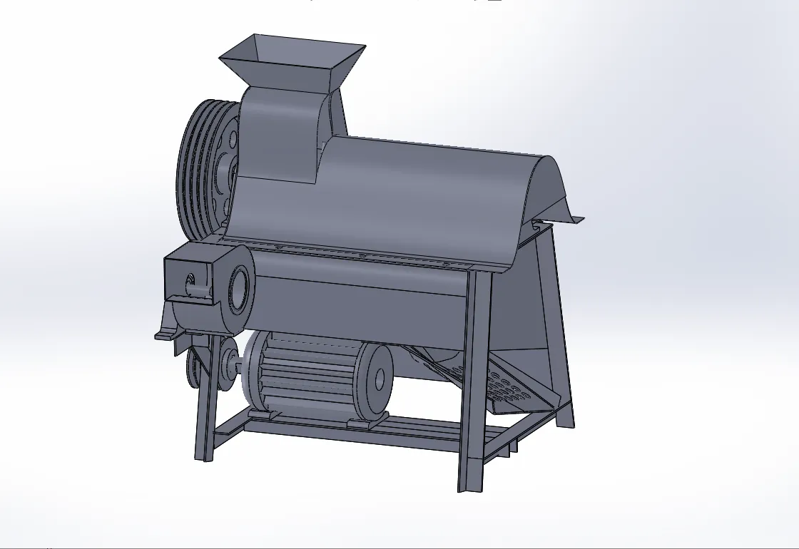 L799-小型水稻脱粒机设计[含SW三维图]