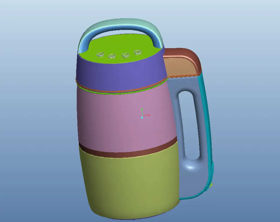 L944-家用豆浆机结构与控制系统设计[含Proe三维图]