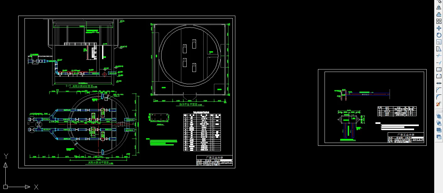 L997《城市水资源与取水工程》课程设计-取水泵房设计