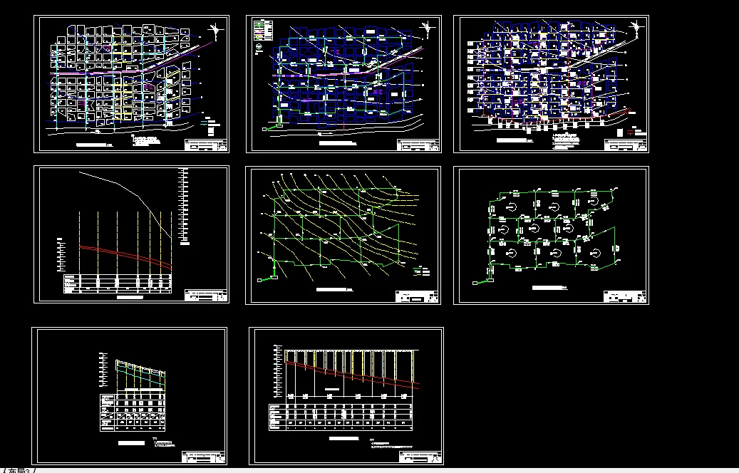 L1089城市水网管道系统课程设计-南方某小城镇给排水管网的扩大初步设计