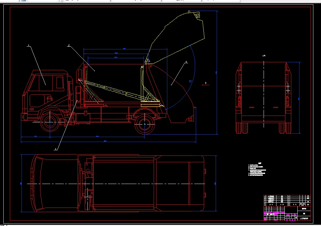 M174-垃圾车车厢和排出机构液压系统设计