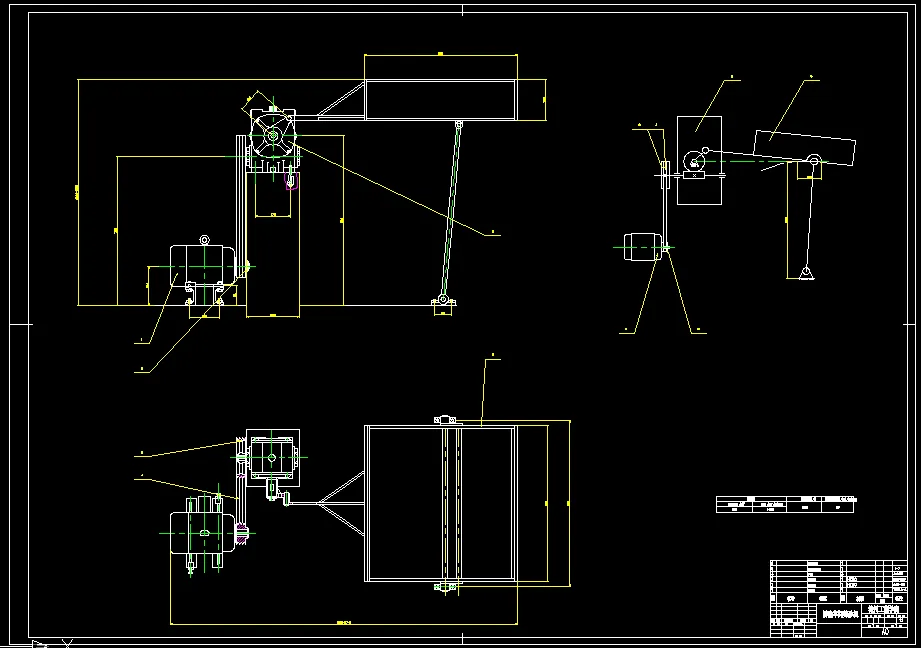M180-铸造车间振动筛砂机设计