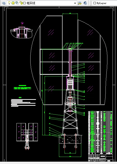 M212-垂直轴风力发电机结构设计