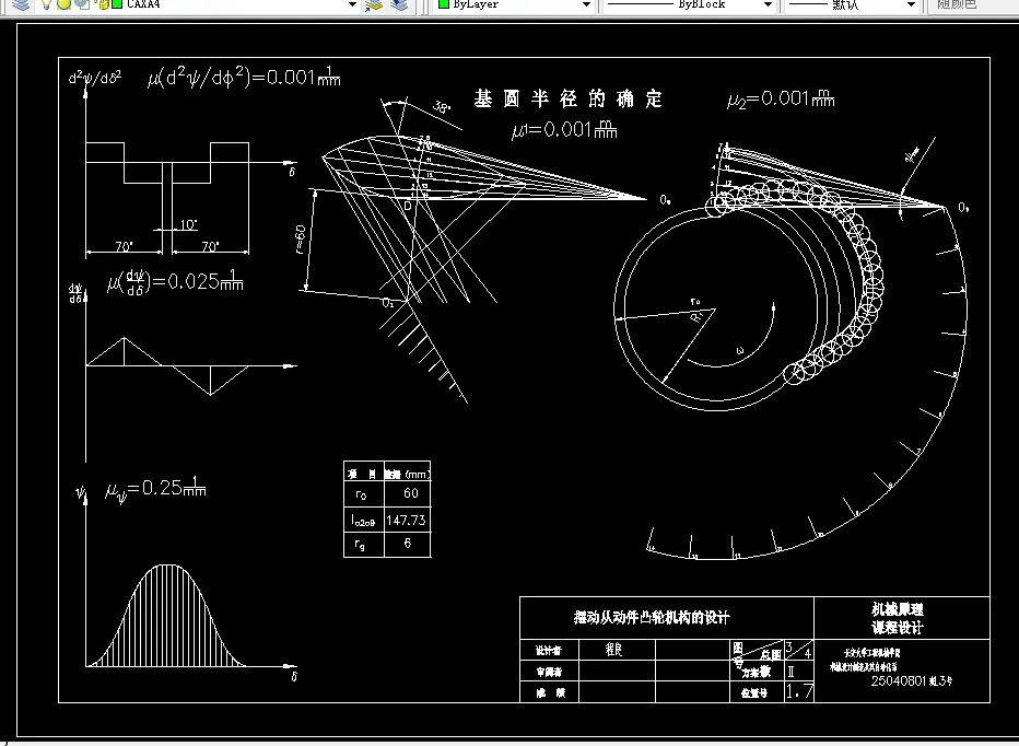 M468机械原理课程设计-牛头刨床机构分析及设计