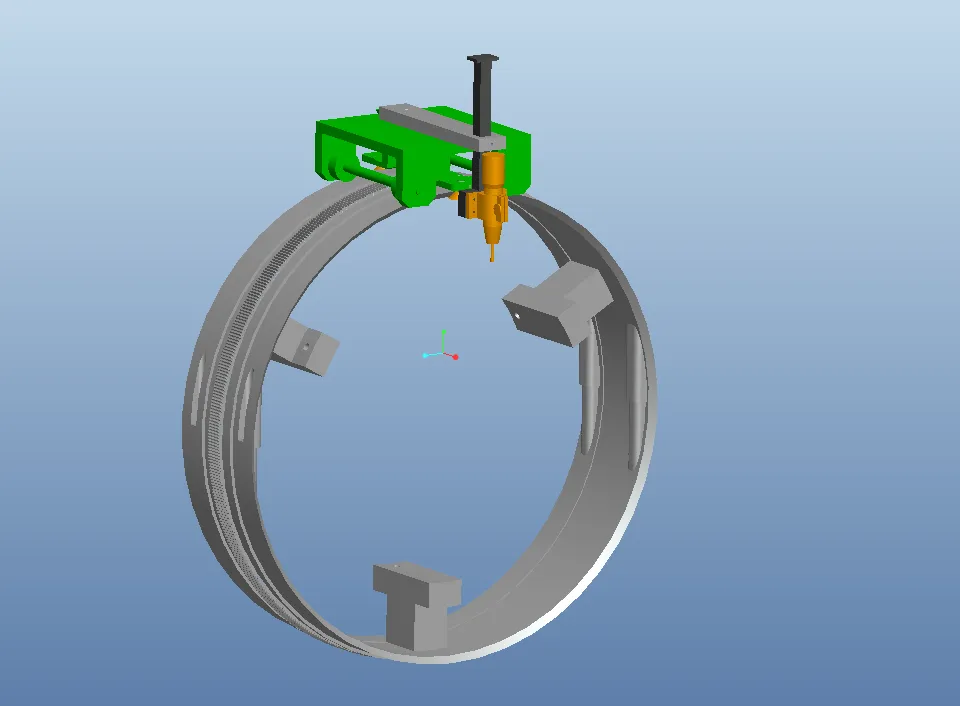 M726-管道外圆自动焊接机的结构设计[含Proe三维图]