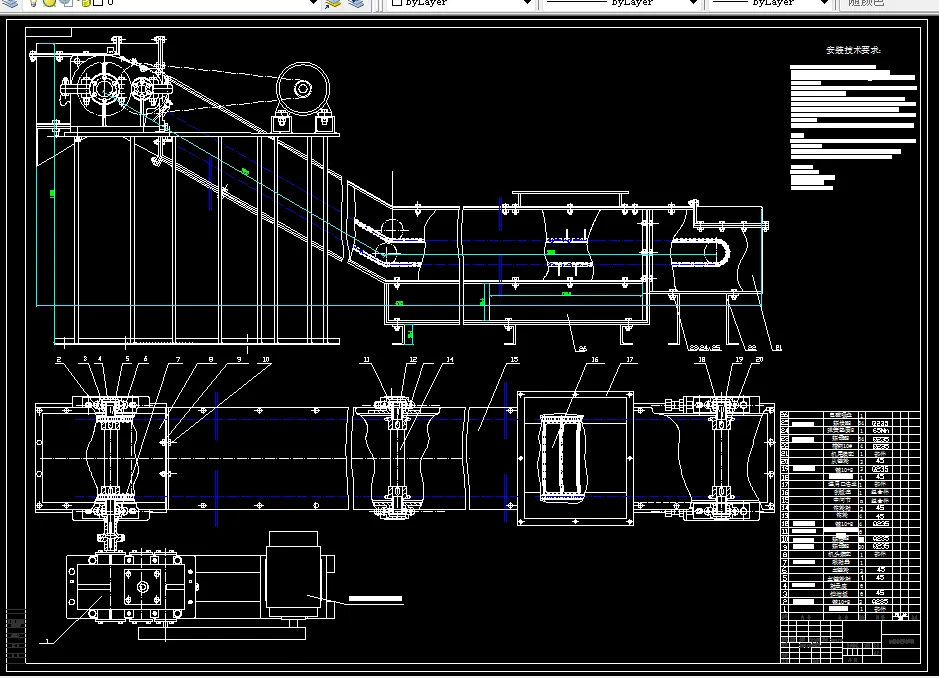 M756-CK6140数控车床自动排屑装置设计