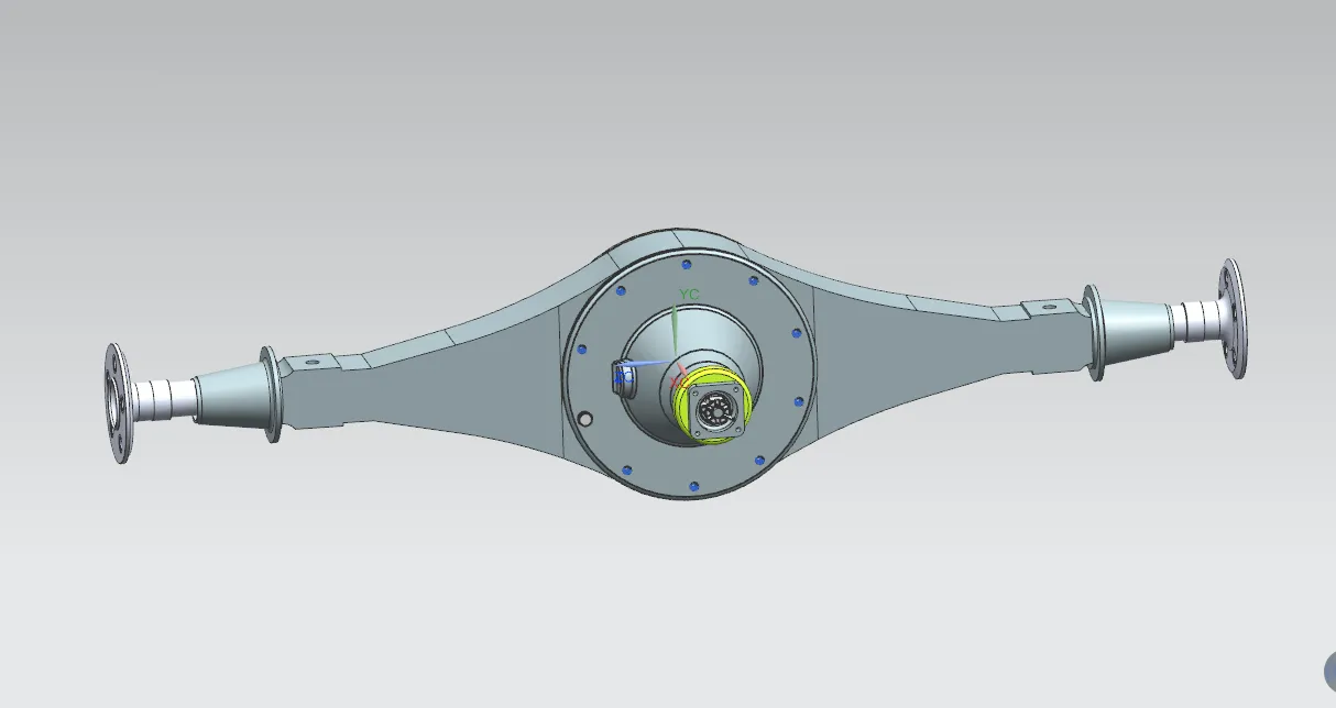 M839-汽车单级驱动桥总成设计[含UG三维图]