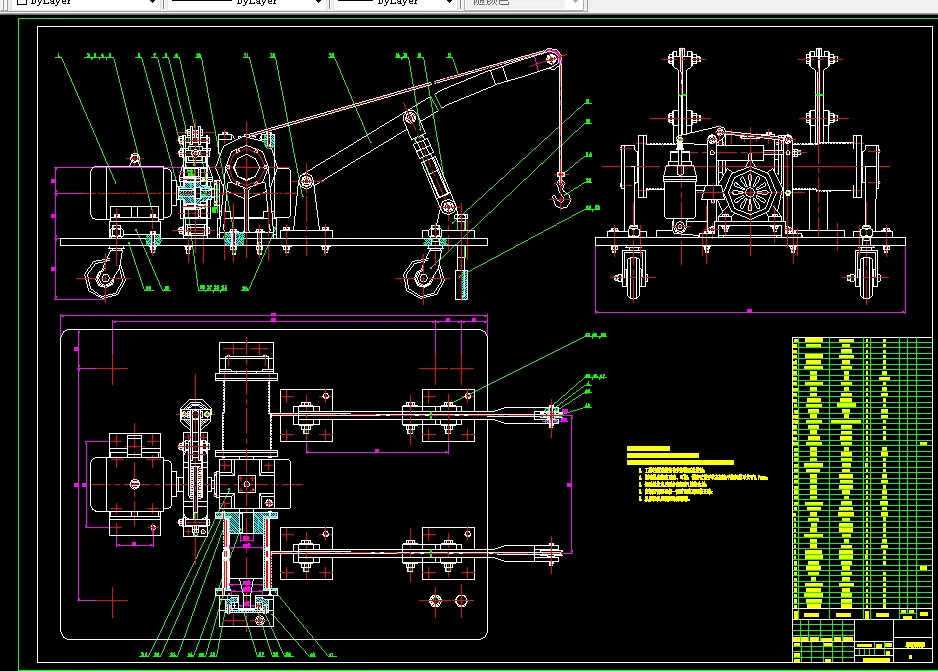 M892-刷外墙升降机设计