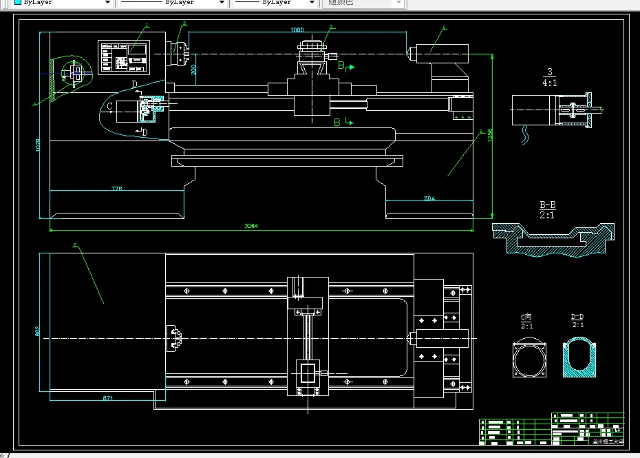 M923-Φ400mm数控车床总体设计及横向进给设计