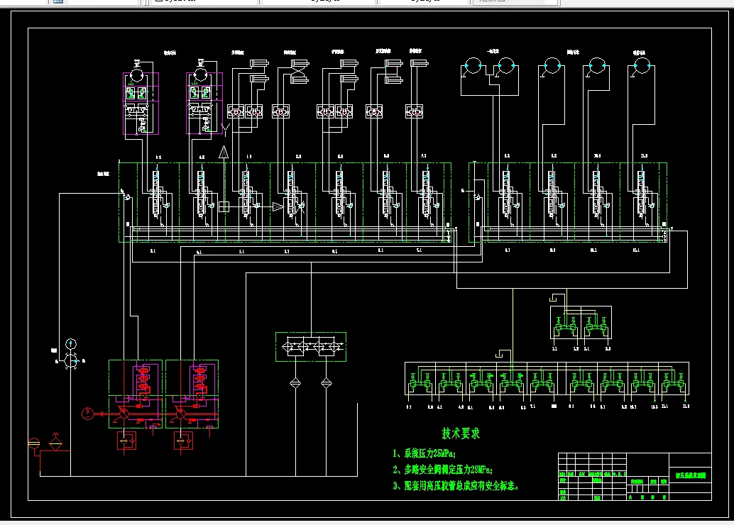 A1-液压系统原理图