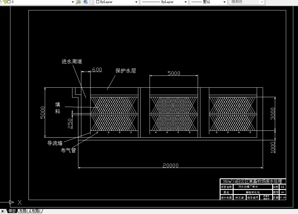好氧生物接触池