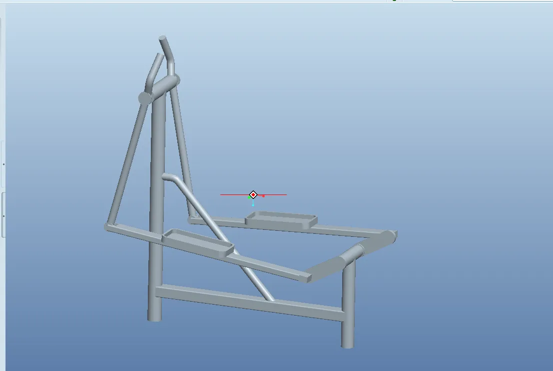 P198-基于PROE的健身器材滑步机的运动仿真[含三维图]