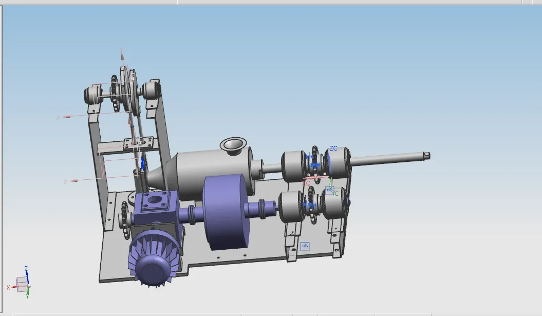 Q149-螺旋管状面筋机总体及坯片导出装置设计[含UG三维图]