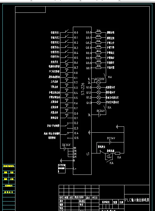 PLC接线图