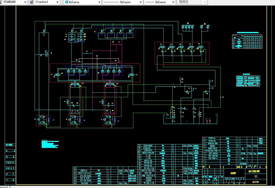 R202-50立方抓斗式挖泥船抓斗液压驱动控制系统分析设计