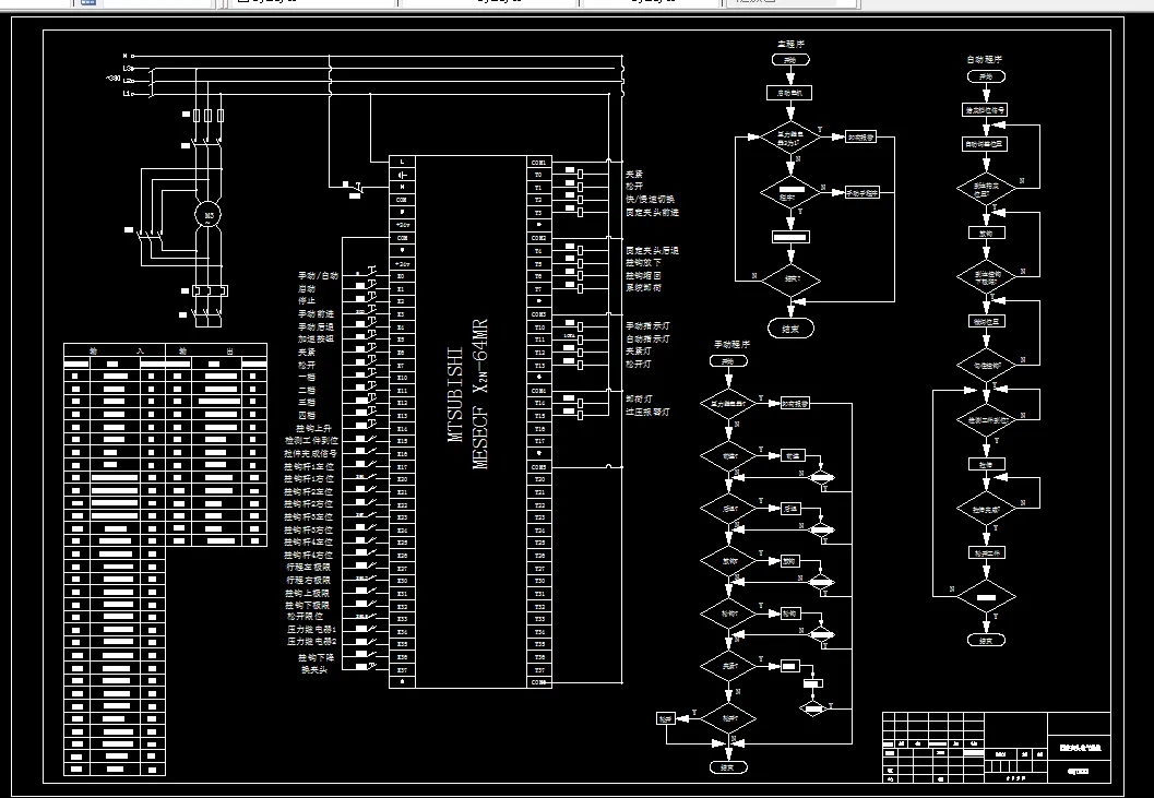 R210-张力矫直机固定夹头液压及电气控制系统设计