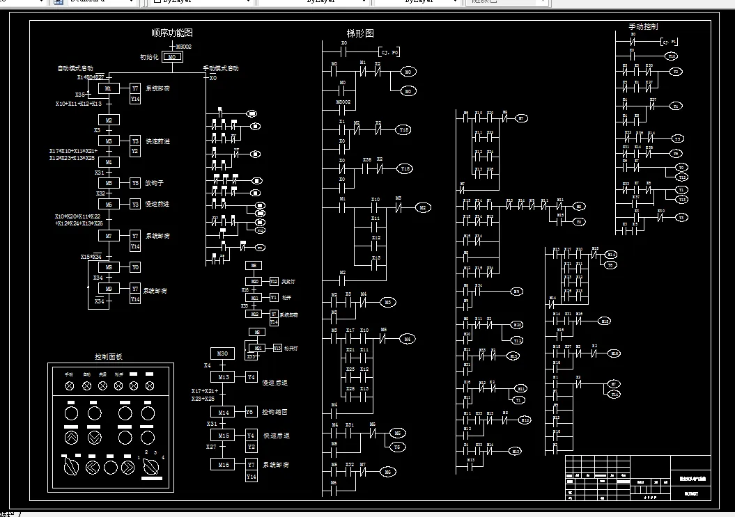 固定夹头电气系统2