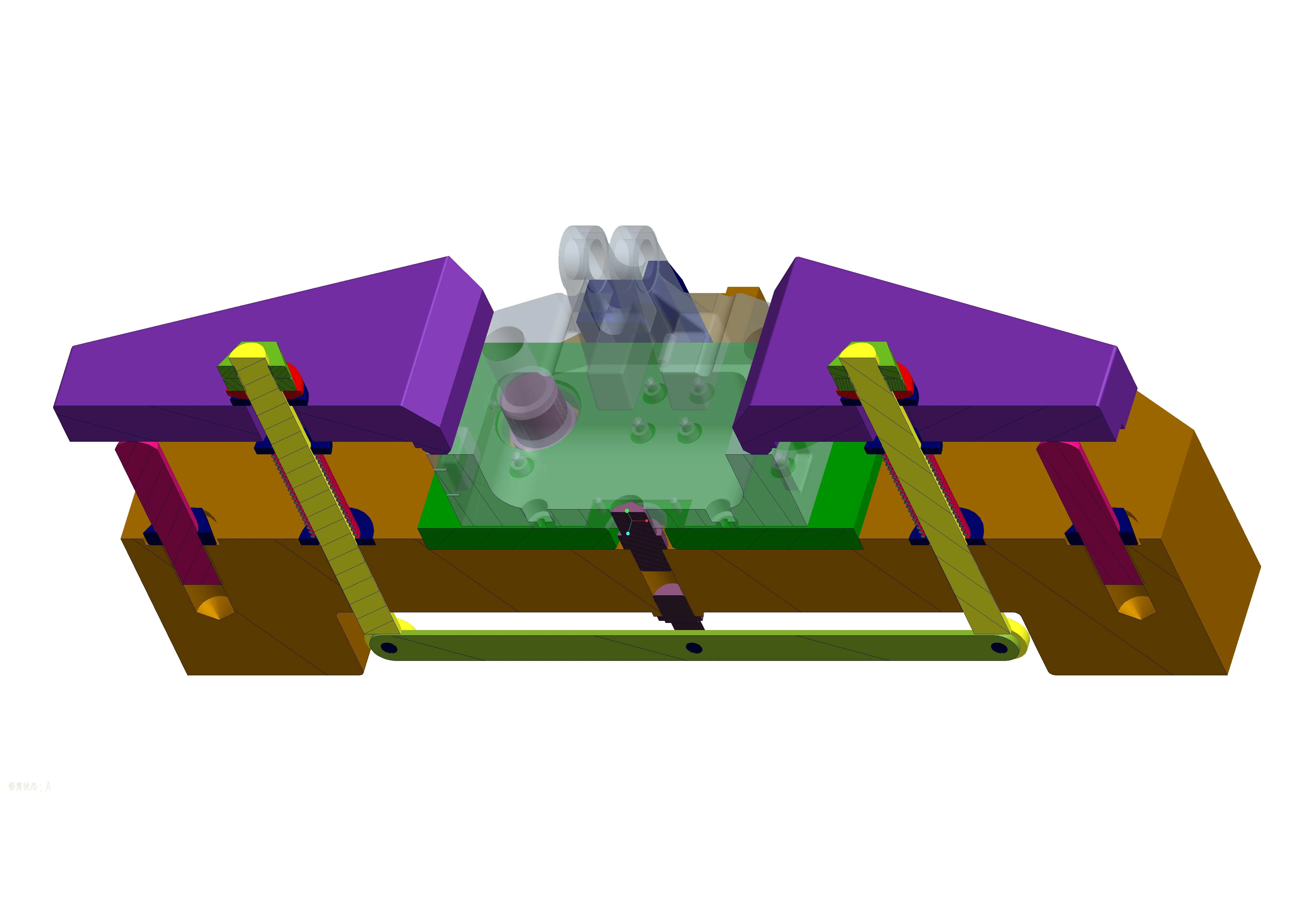 R227-注塑机尾板机械加工工艺规程及夹具设计[含Proe三维图]