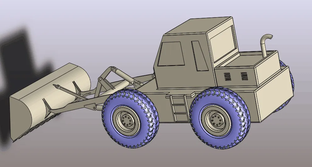 R264-基于Solidworks的装载机三维参数化造型设计[含SW三维图]