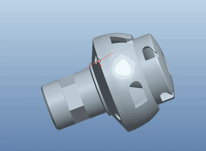 R293-大空间旋转喷头零件的数控加工工艺设计、编程与加工[含Proe三维图]