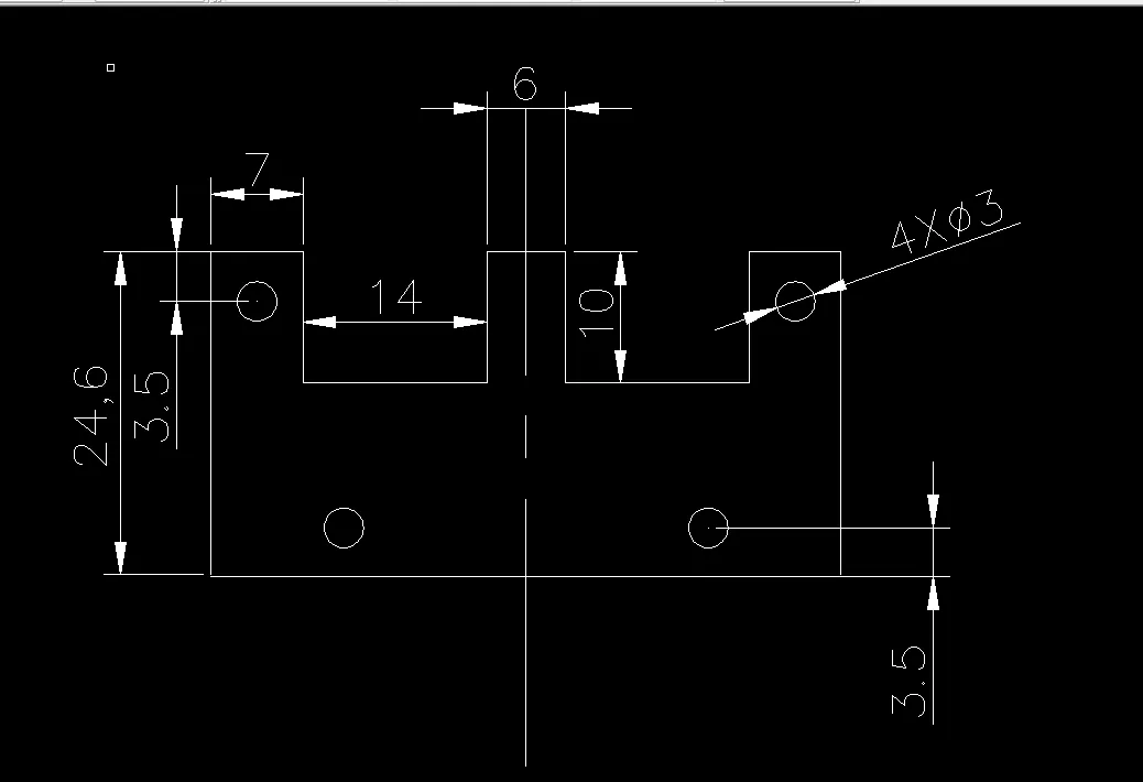 R330-E字型铁片（硅钢片）冲压模具的设计-长48