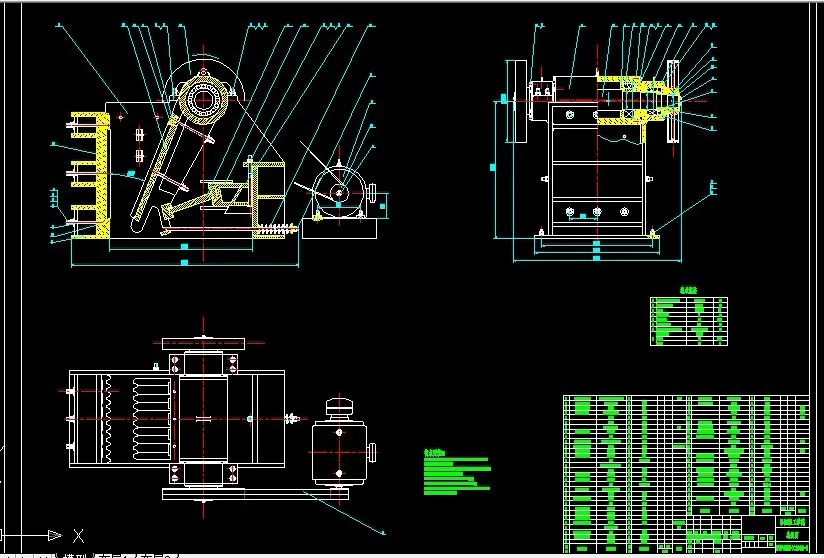 R387-1500×2000复摆颚式破碎机设计
