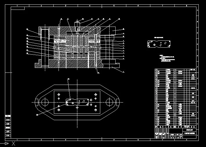 复合模具装配图