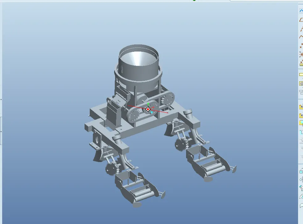 D735-甘蔗排种机的设计[含Proe三维图]