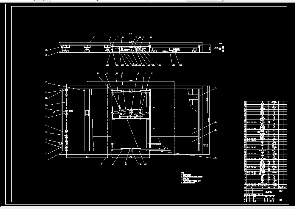 滑板式汽车侧滑台装配