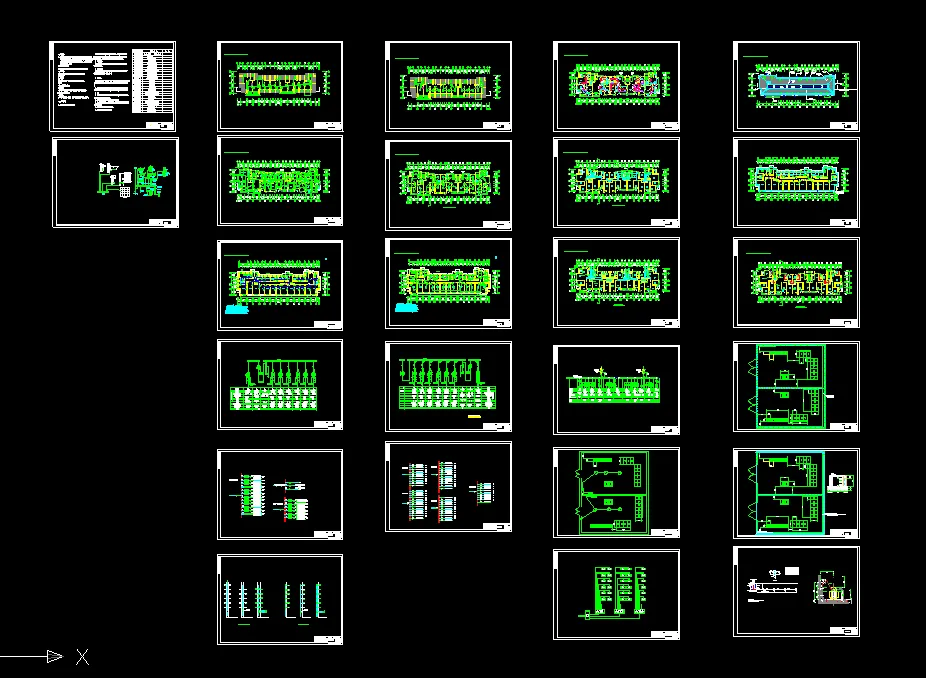 C731-康平嘉园小区电气设计