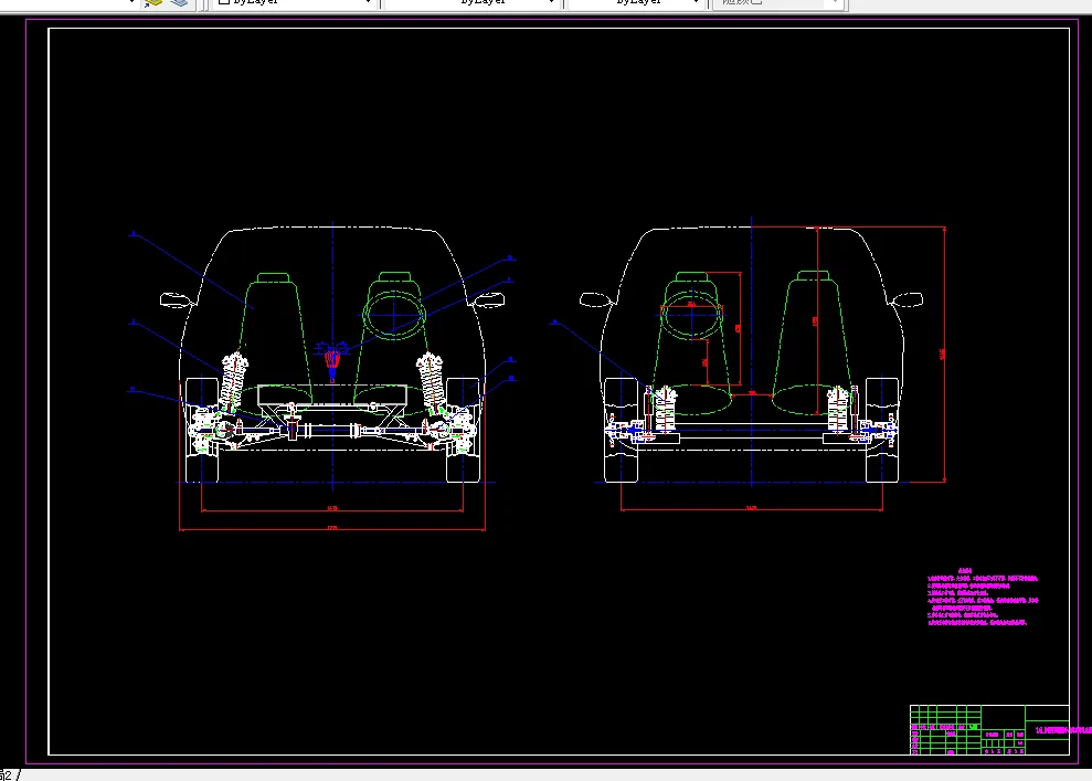 D911-1.6L排量经济型轿车总体布局设计
