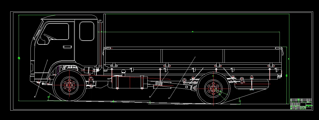 轻型货车外形图