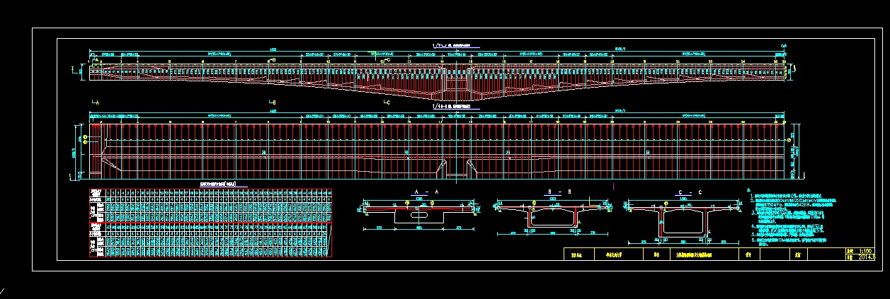 主桥箱梁竖向预应力钢筋构造图
