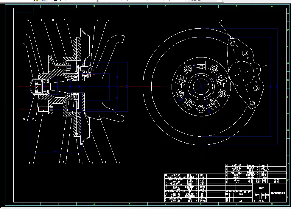 制动器制动原理图
