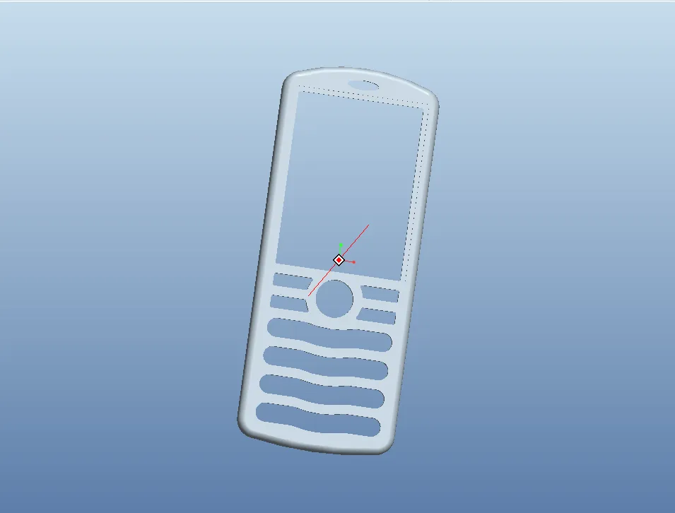 E300-手机外壳造型设计[含Proe三维图]