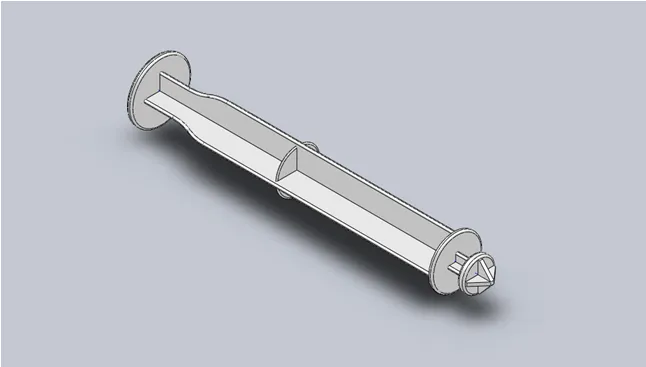 E304-5ml一次性注射器塞杆注塑模具设计