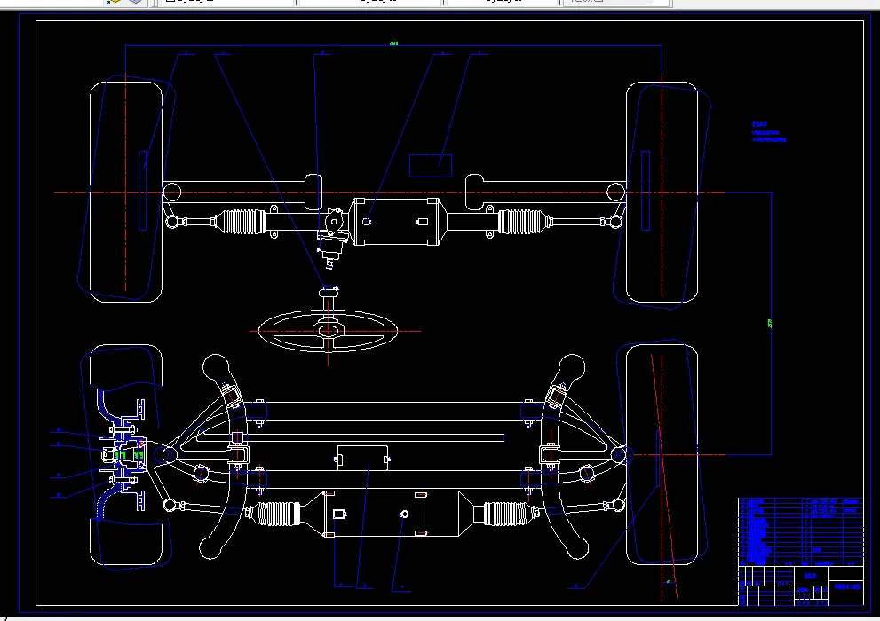 A0-四轮转向示意图