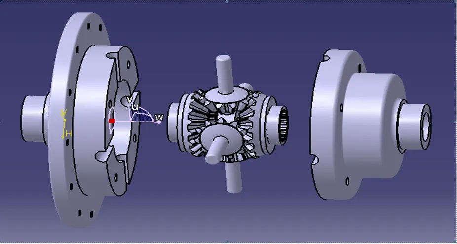 C813-东风小康V27驱动桥优化设计[含Catia三维图]