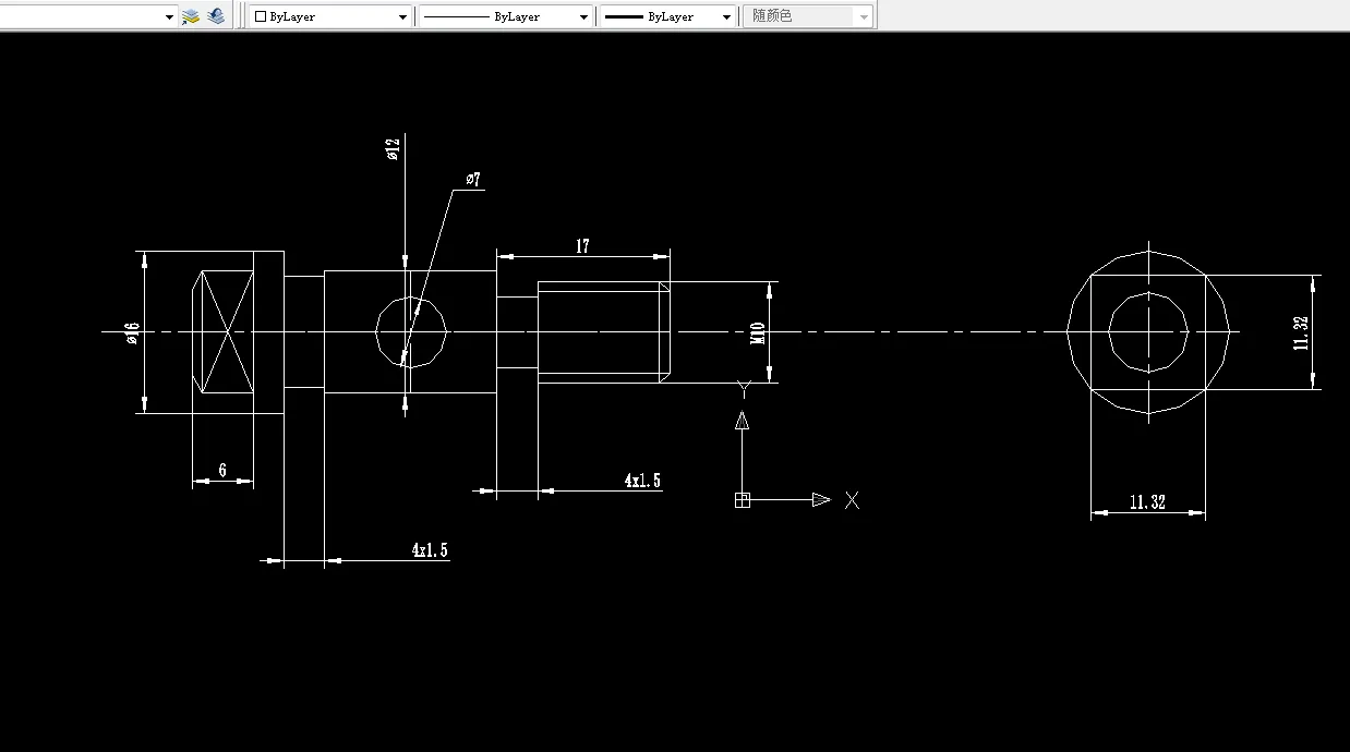 E352-CA6140普通车床进给螺钉轴加工工艺及夹具设计