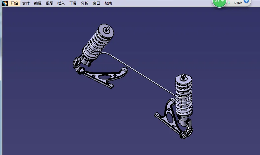 C823-丰田卡罗拉悬架的结构设计及优化分析[含Catia三维图]