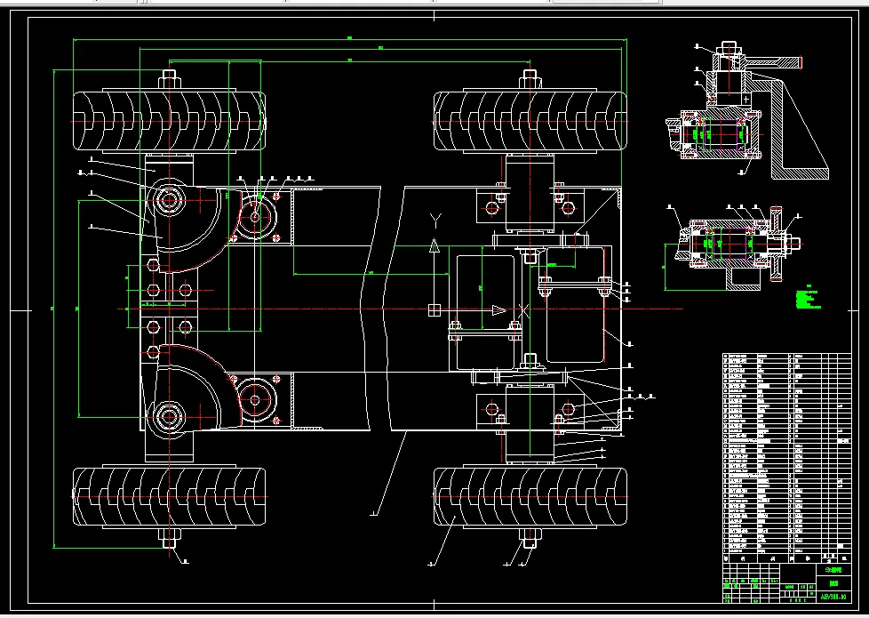 E513-多用途轮式电动移动平台结构设计