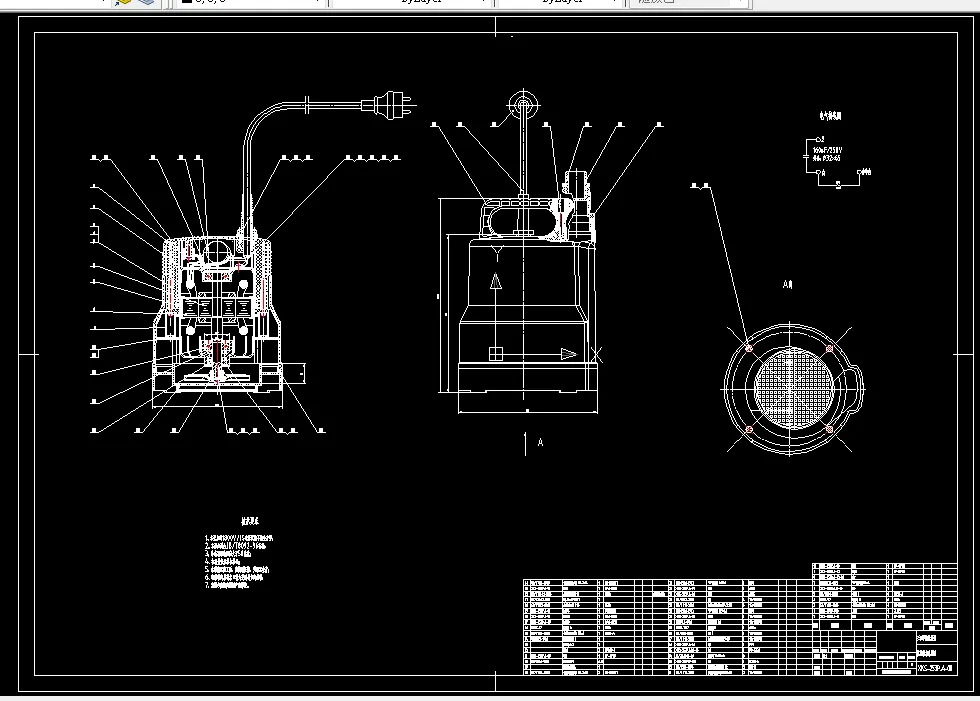E525-XKS-253P型潜水泵的设计