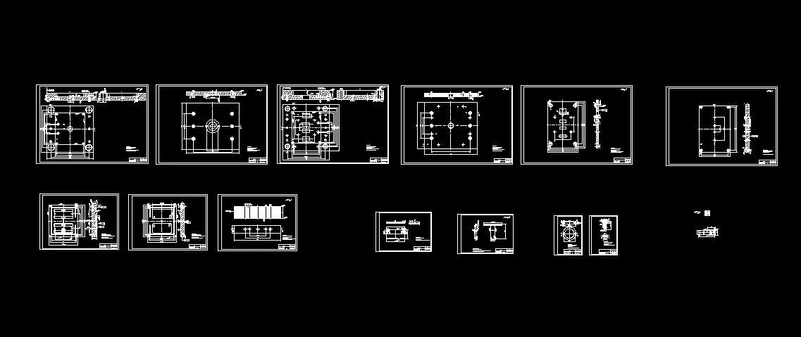 13张模具零件图
