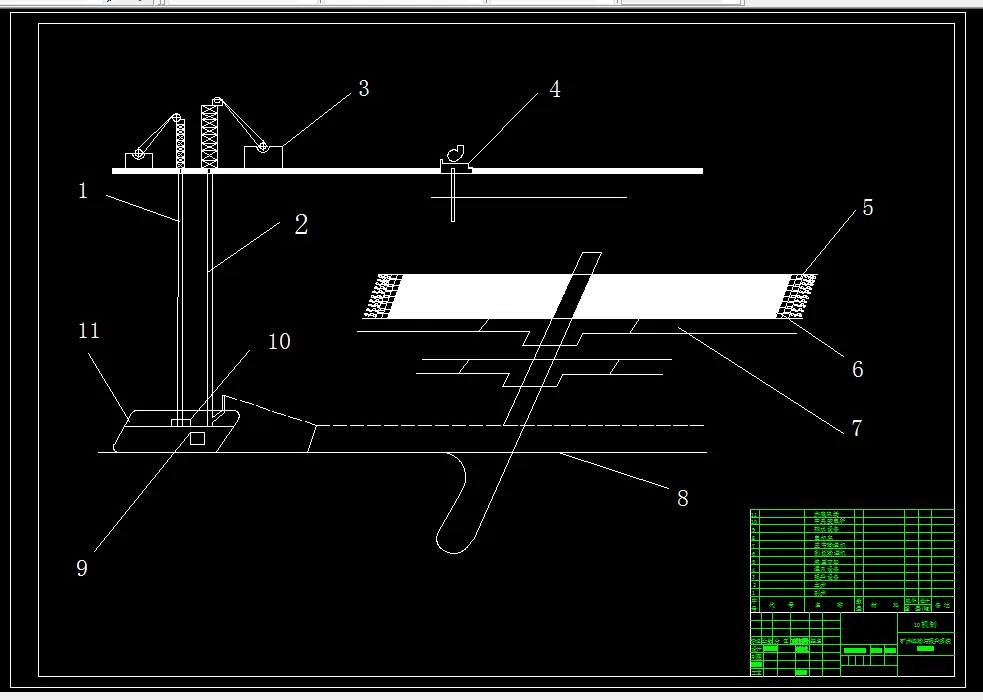 矿井运输与提升示意图