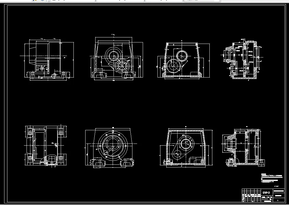 E595-减速电机箱体加工的组合机床总体设计及主轴箱设计
