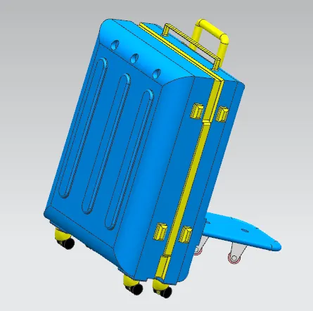 E603-滑板式行李箱设计[含UG三维图]