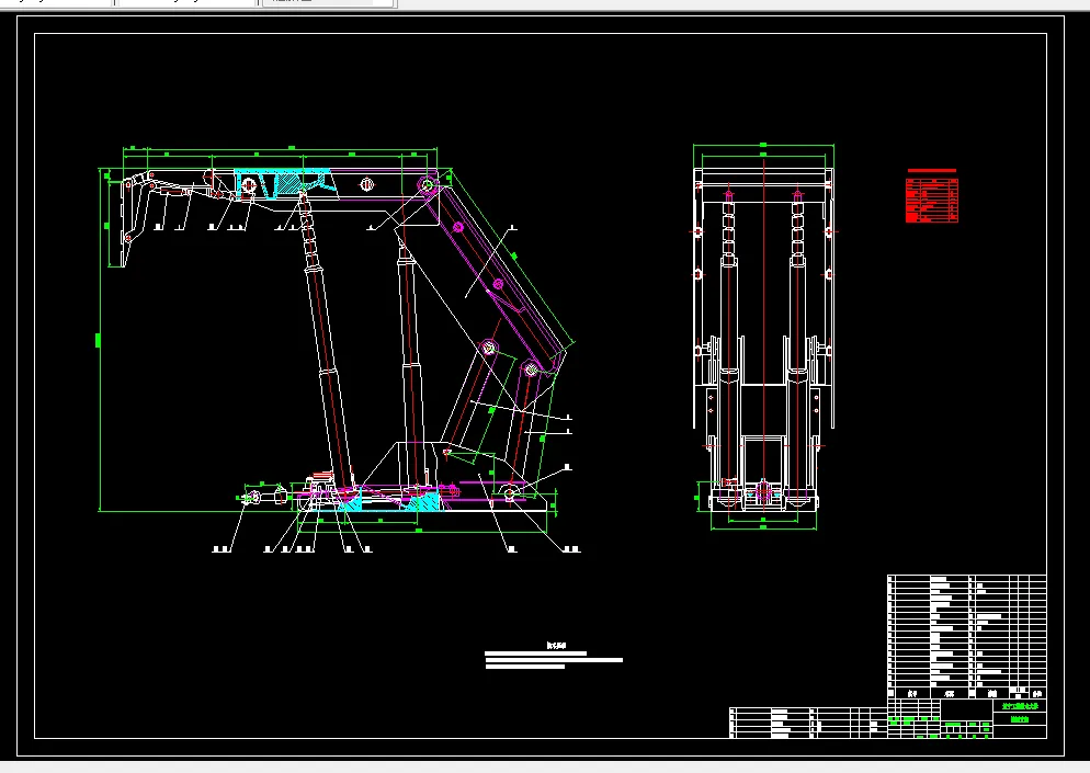 E652-支撑掩护式液压支架总体及立柱设计