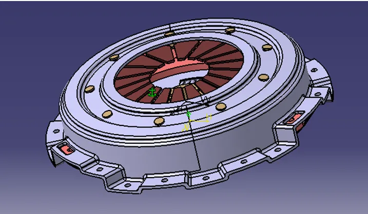 E675-别克英朗轿车2015款自动豪华型汽车离合器设计[含Catia三维图]