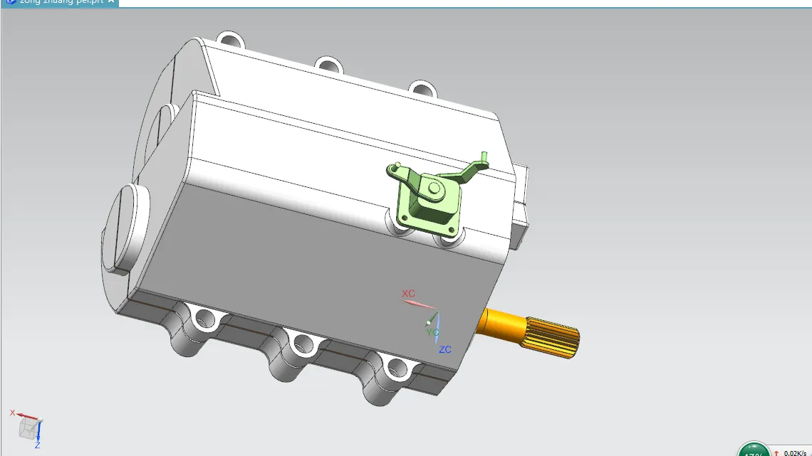 E686-轿车5+1档变速器设计[含UG三维图]