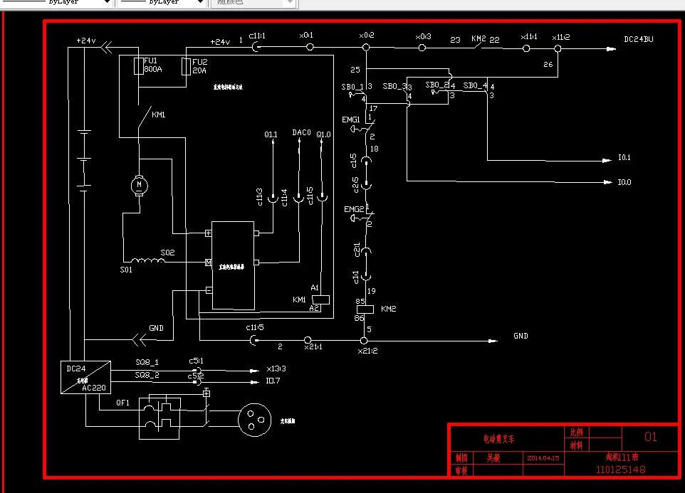 E702-GTC高空作业平台电气控制的设计